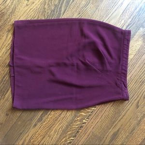 The Limited Women’s Maroon Pencil Skirt 2